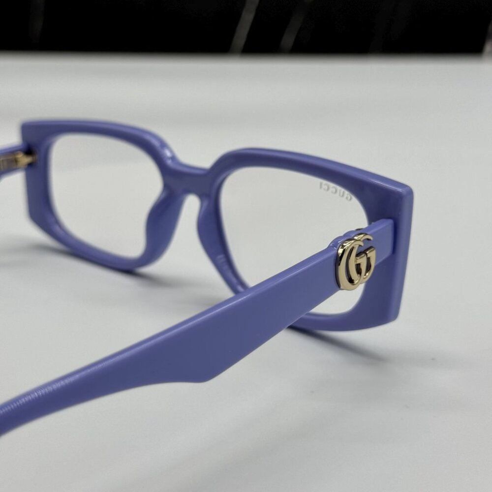 NEW GG1534S 005 GUCCI SQUARE VIOLET WOMEN GUCCI SUNGLASSES - Picture 8 of 11